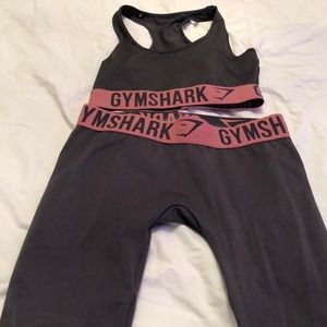 Gym Shark pink/grey set BRAND NEW